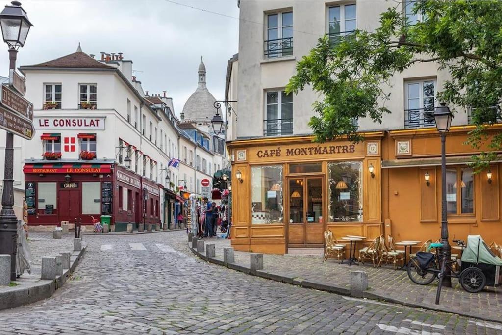 Apartamento Relax In A Stylish Flat In Montmartre París Exterior foto